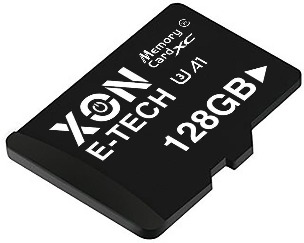 Карта пам'яті XON microSDXC 128GB Class 30 (A1) UHS-I/U3 + SD adapter (MCXC3128BA 0397) Чорна