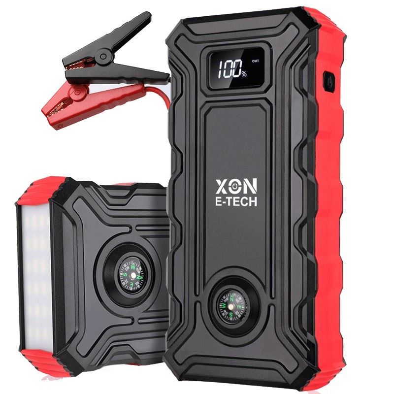 Портативна батарея 20000 mAh з функцією автозапуску 500A (peak 1000A) XON PowerBoost (TC1X 2223) Чорна