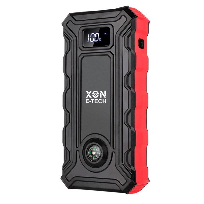 Портативна батарея 20000 mAh з функцією автозапуску 500A (peak 1000A) XON PowerBoost (TC1X 2223) Чорна