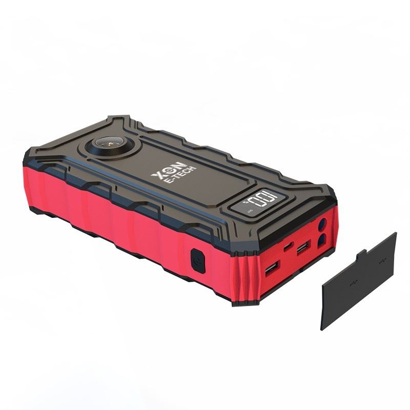 Портативна батарея 25000 mAh з функцією автозапуску с автоматичним повітряним насосом XON PowerBoost (TC1N 2247) Чорна