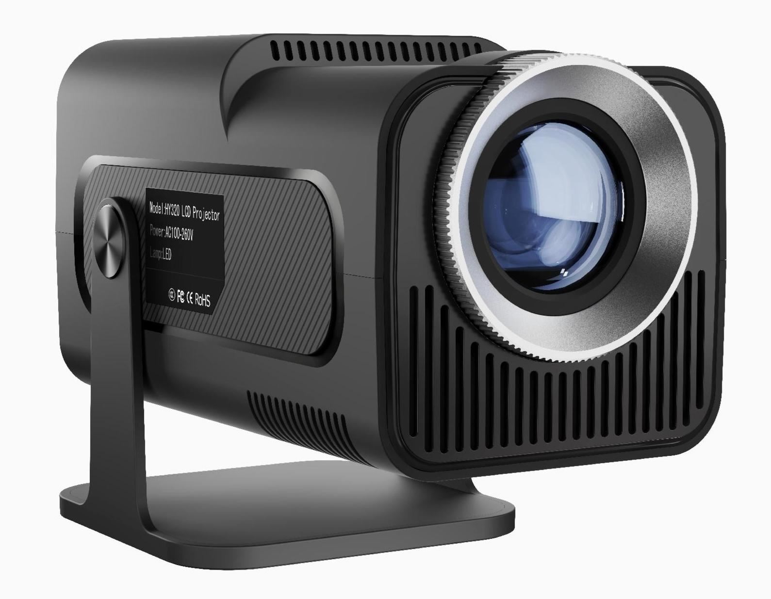 Проектор XON SmartView X-Pro Full HD 1920х1080Р, 4K, Wi-Fi, Android, 10000Lm (XVPA1910AB 0823) Черный
