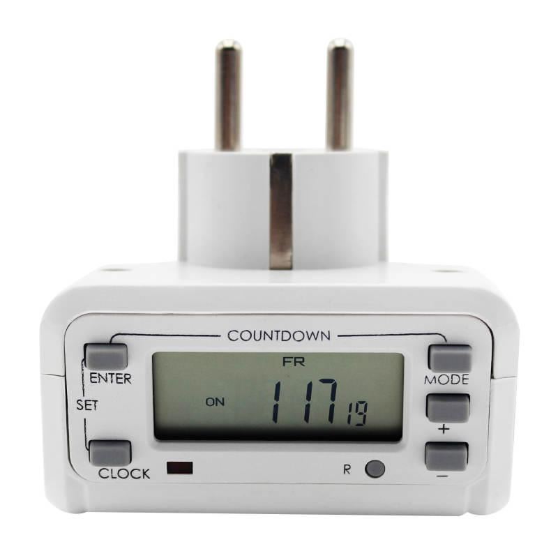 Розетка с таймером недельная XON E-Tech SwitchTimer X243 16А 230В Белая (XSTDС072401W 7324)