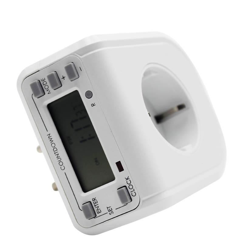 Розетка с таймером недельная XON E-Tech SwitchTimer X243 16А 230В Белая (XSTDС072401W 7324)