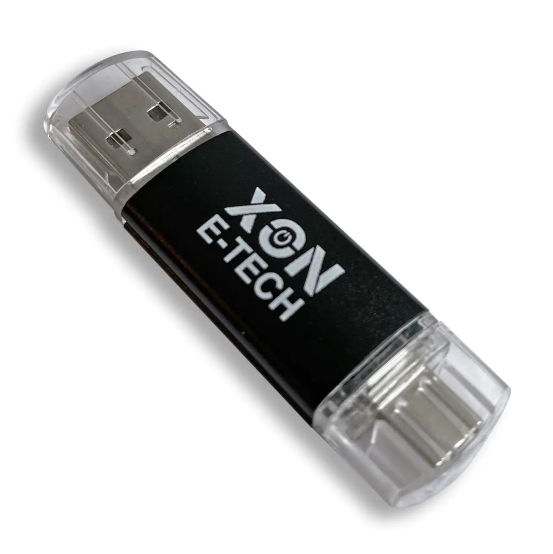 Флеш-накопитель XON FlashDrive DuoConnect 128GB (USB 3.0 + USB Type-C) Черный (FX3DX128MB 7577)