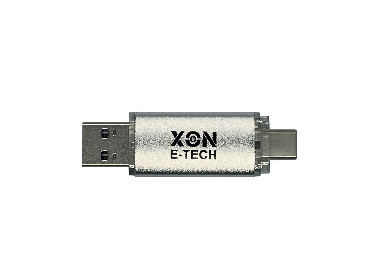 Флеш-накопитель XON FlashDrive DuoConnect 128GB (USB 3.0 + USB Type-C) Серый (FX3DX128MS 7607)