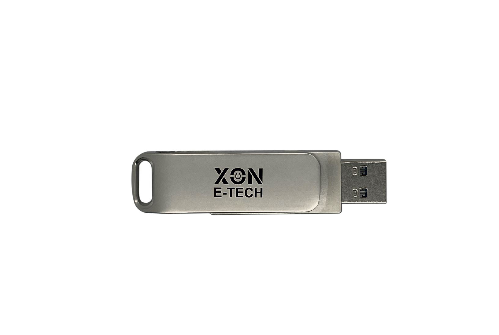 Флеш-накопитель XON FlashDrive DuoConnect 256GB (USB 3.0 + USB Type-C) Серый (FX3DR256MS 7638)