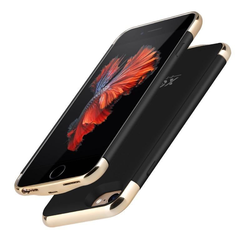 Чохол-акумулятор XON PowerCase для iPhone 6/6S/7/8 3500 mAh Чорний/Золотий (PCBS1108135G 1257)