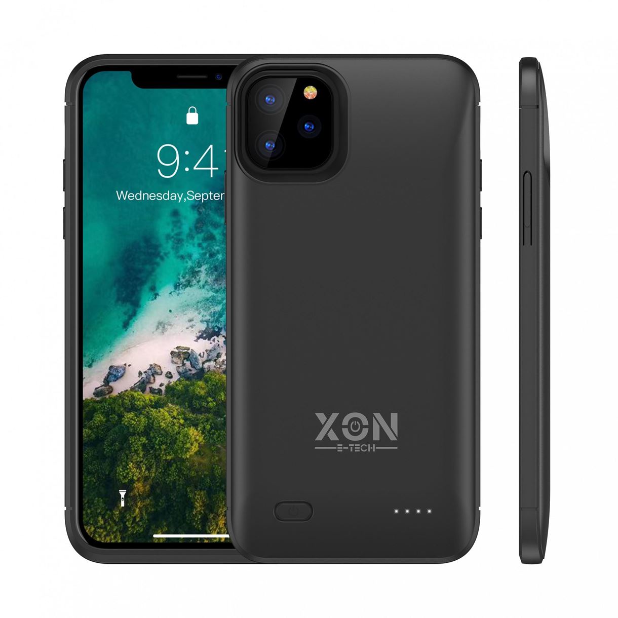 Чохол-акумулятор XON PowerCase для iPhone 11 6200 mAh Чорний (PCBS1111162B 2063)
