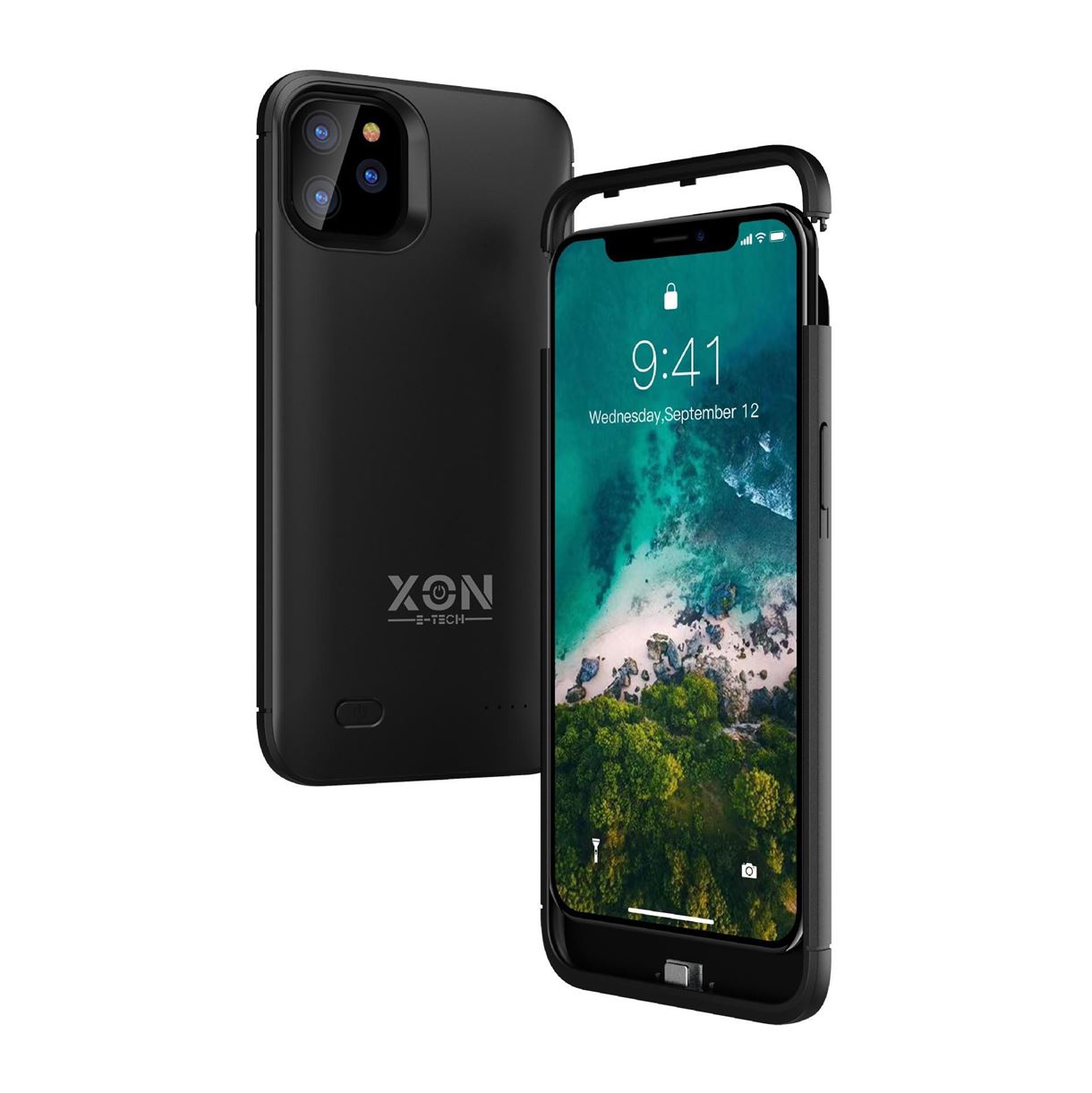 Чохол-акумулятор XON PowerCase для iPhone 11 6200 mAh Чорний (PCBS1111162B 2063)