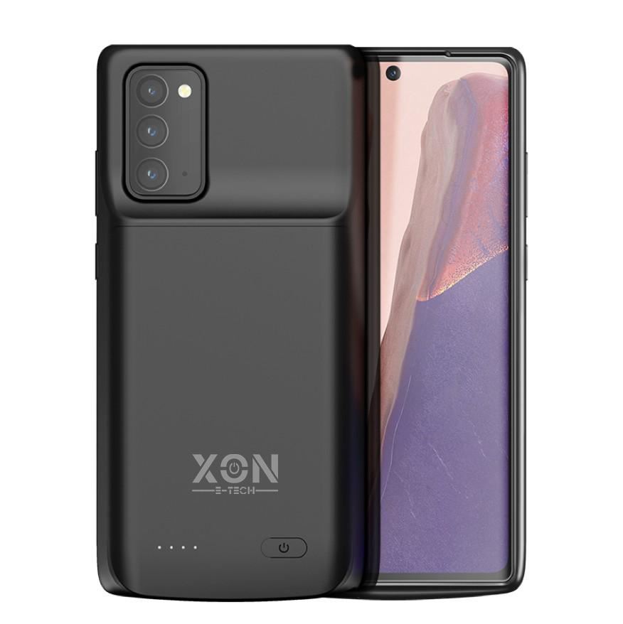 Чохол-акумулятор XON PowerCase для Samsung Note 20 6000 mAh Чорний (PCBS2320160B 2285)