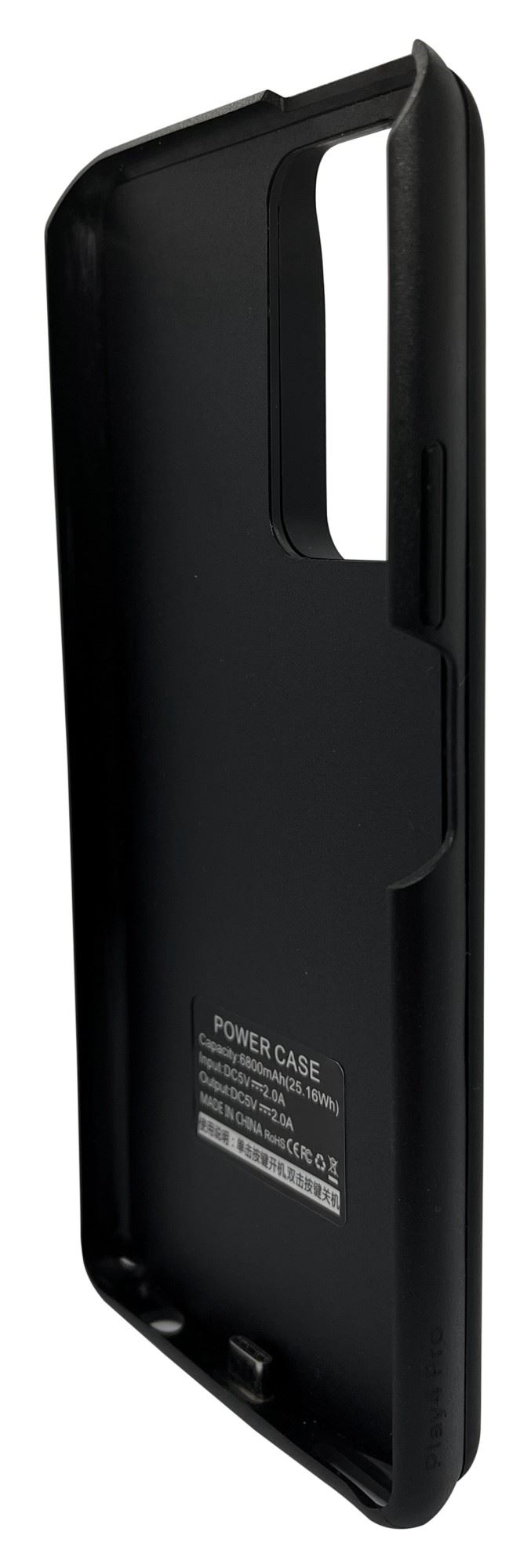 Чохол-акумулятор XON PowerCase для Xiaomi Redmi Note 10 6800 mAh Чорний (PCBS3410168B 1585)