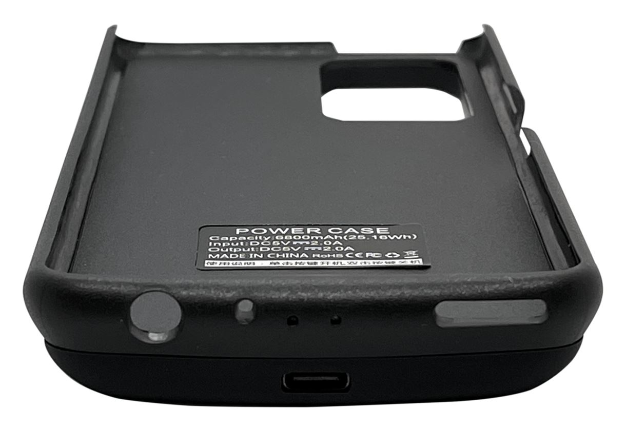 Чохол-акумулятор XON PowerCase для Xiaomi Redmi Note 10S 6800 mAh Чорний (PCBS3410268B 1578)