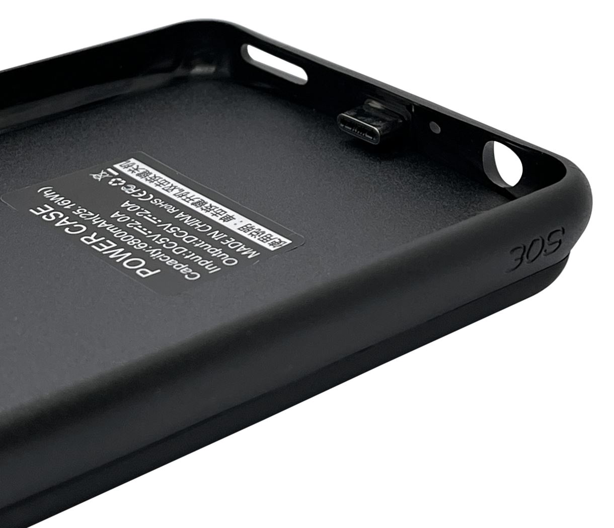 Чохол-акумулятор XON PowerCase для Xiaomi Redmi Note 10S 6800 mAh Чорний (PCBS3410268B 1578)