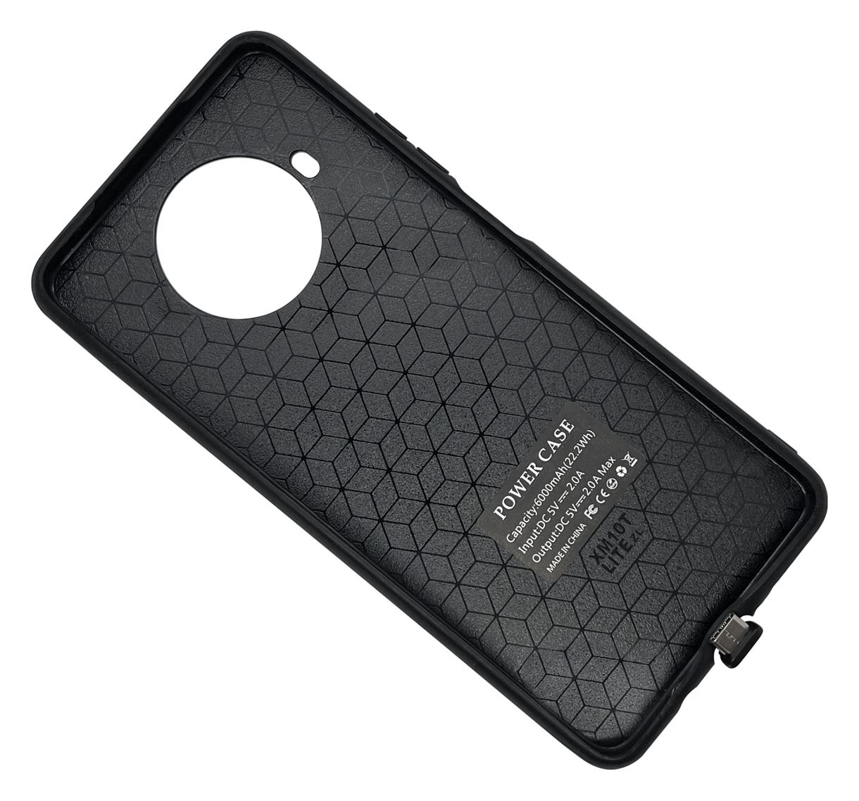 Чохол-акумулятор XON PowerCase для Xiaomi Redmi Note 9 Pro 4G 6000 mAh Black